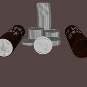 Casino Game Coin 3d model