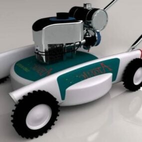 Park Facilities Lawn Mower Machine 3d model