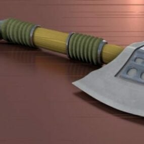 Stylized Axe, Game Weapon 3d model
