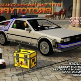 3д модель концепта игрового автомобиля