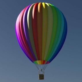 Lgbt Balloon Aircraft 3d model