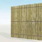 Zaunmaterial aus Bambus