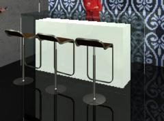 Meja Bar Dengan Kursi model 3d