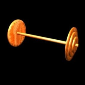 Barbell Gym Accessories 3d-model
