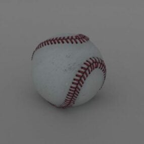 نموذج البيسبول الرياضي ثلاثي الأبعاد