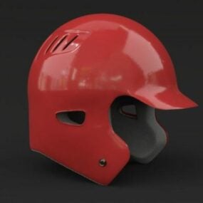 Mô hình 3d Mũ bảo hiểm thể thao bóng chày