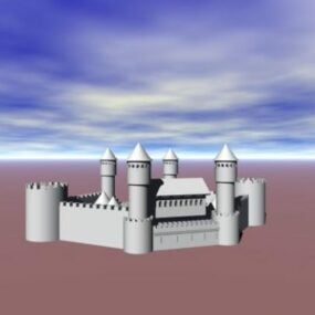 Dark Rock Castle Budování 3D modelu