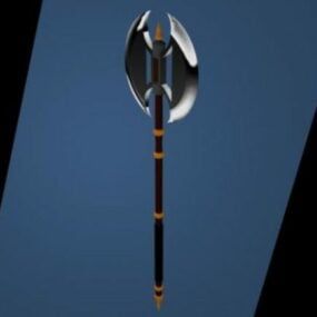 Battle Axe Gaming Style 3d model
