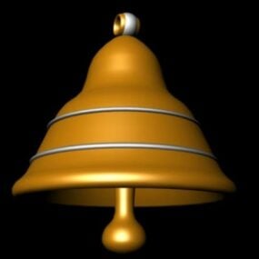 Decoración de campanas de Navidad modelo 3d