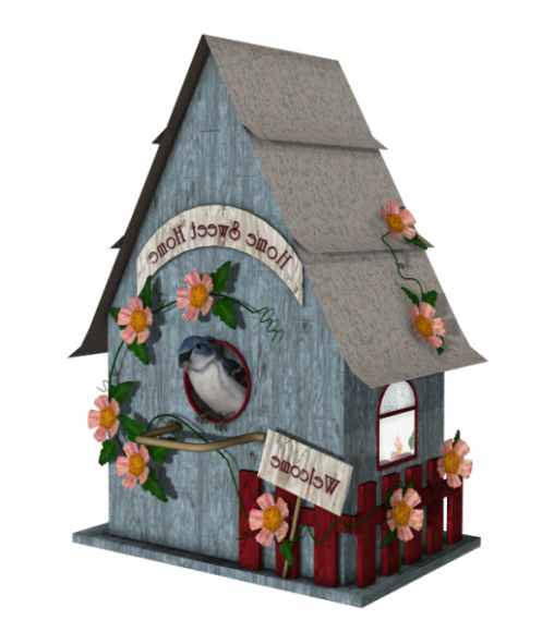 Birdhouse Decoration