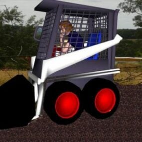 Lift Truck Vehicle 3D-malli