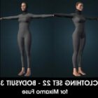 Bodysuit 3 for Mixamo Fuse and Unity3D