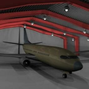 Boeing 737 800 Transport par avion modèle 3D