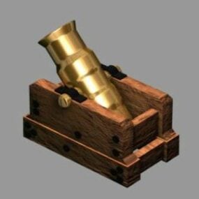 3d-модель інструменту Gold Bombarde