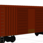 Boxcar Truck Vehicle