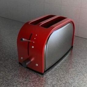 Brot-Toaster-Küchenausrüstung 3D-Modell