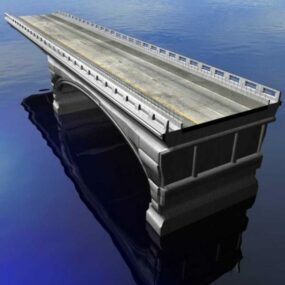 निर्माण पुल भाग 3डी मॉडल
