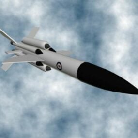 3D model rakety Sam Bristol Bloodhound