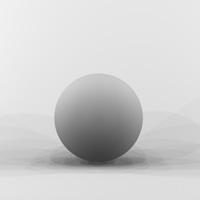 Sphere Shape With Lighting Set 3d model