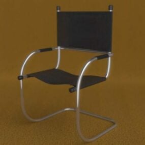 نموذج كرسي أنبوبي ناتئ ثلاثي الأبعاد