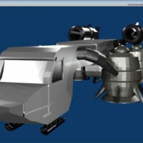 貨物船宇宙船3Dモデル