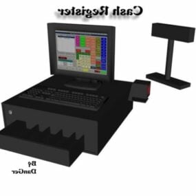 Pokladní zařízení 3D model