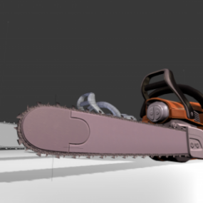 Chainsaw Power Tool 3d model