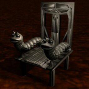 Gaming Scare Chair 3D-model