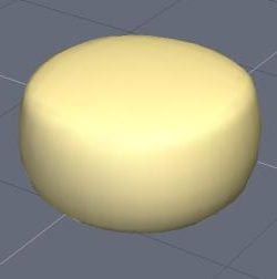 Cheese Food 3d model