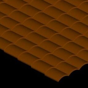 Tiles Roof Clay Material 3d model