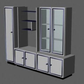 Closet Cabinet System 3D-malli