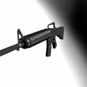 M16 Colt Commando Gun 3d model