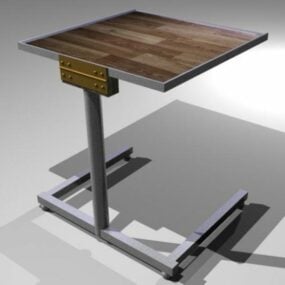 Computer Table Cantilever Style 3d model