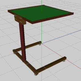 Cantilever Computer Table 3d model