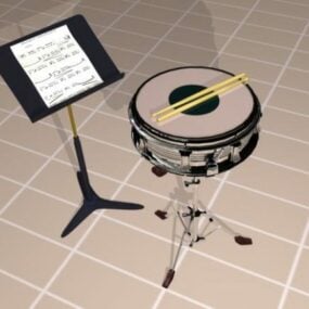 Snare Drum Kit 3d-model