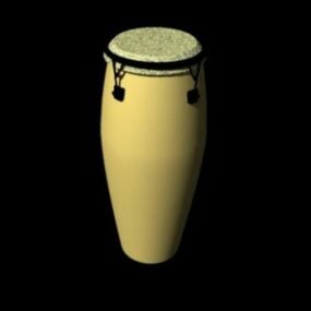 Conga Drum 3d-modell