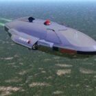 Futuristic Spacecraft Cruiser