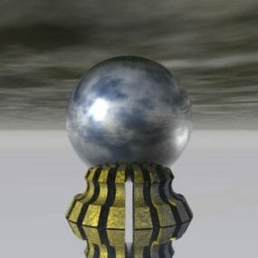 3д модель хрустального шара для игр