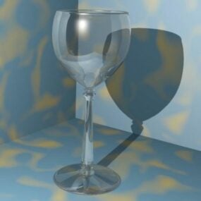 Crystal Glass 3d model