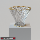 Crystal Vase Decoration