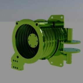 Ankermotorteil 3D-Modell