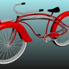 مدل سه بعدی دوچرخه کلاسیک