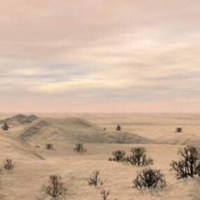 Desert Landscape 3d model