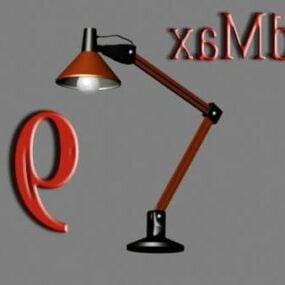Bureaulamp Modernisme 3D-model