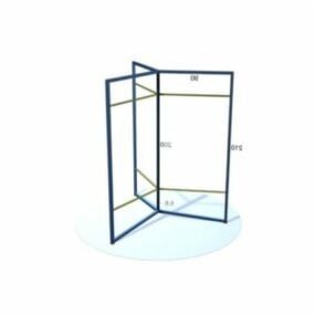 Metal Display Stand For Exhibition 3d model