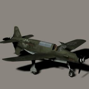 Kampfflugzeug Dornier 335 3D-Modell