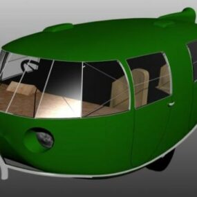 Dymaxion Car House 3d-model