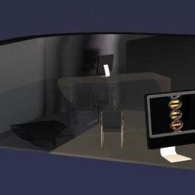Scifi Showroommeubilair 3D-model