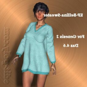 Sweet Girl Character 3d model
