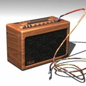 Electric Guitar Amp 3d model